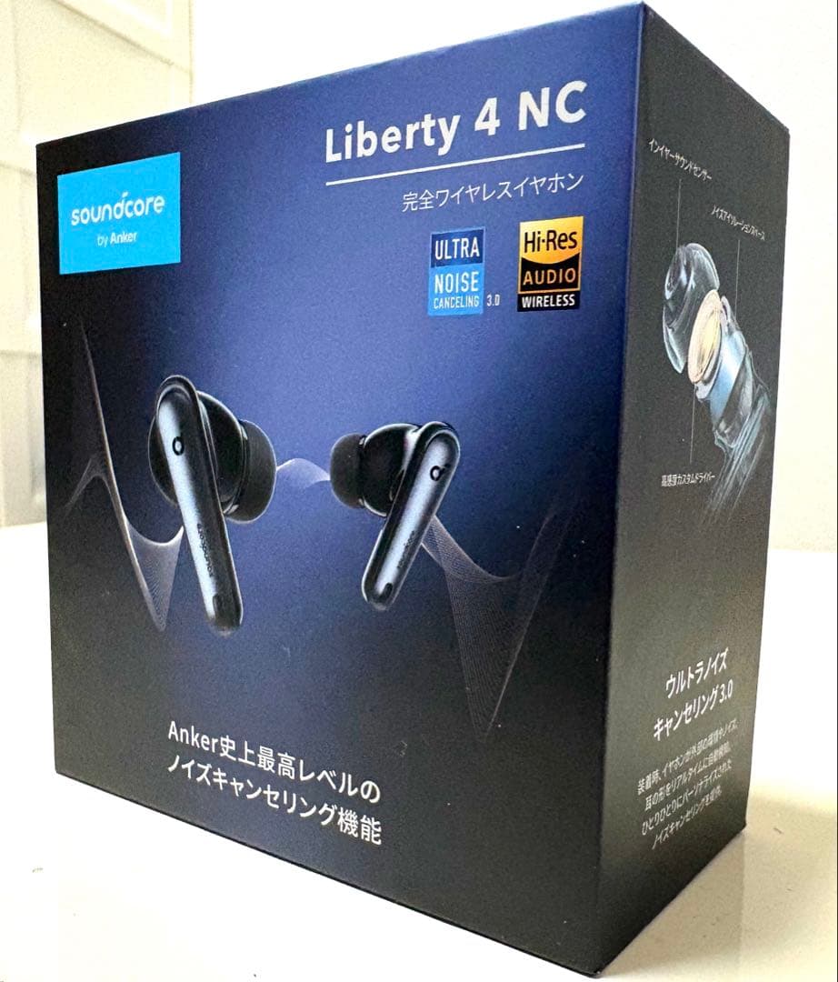 【新品•未開封】soundcore Liberty 4 NC ワイヤレスイヤホン