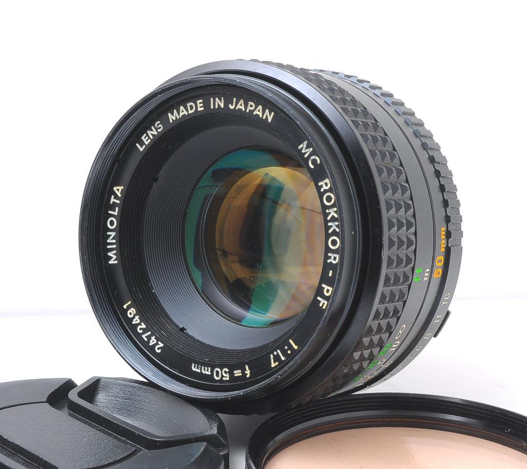 Minolta SRT101 + ROKKOR 50mm F1.7 動作良好