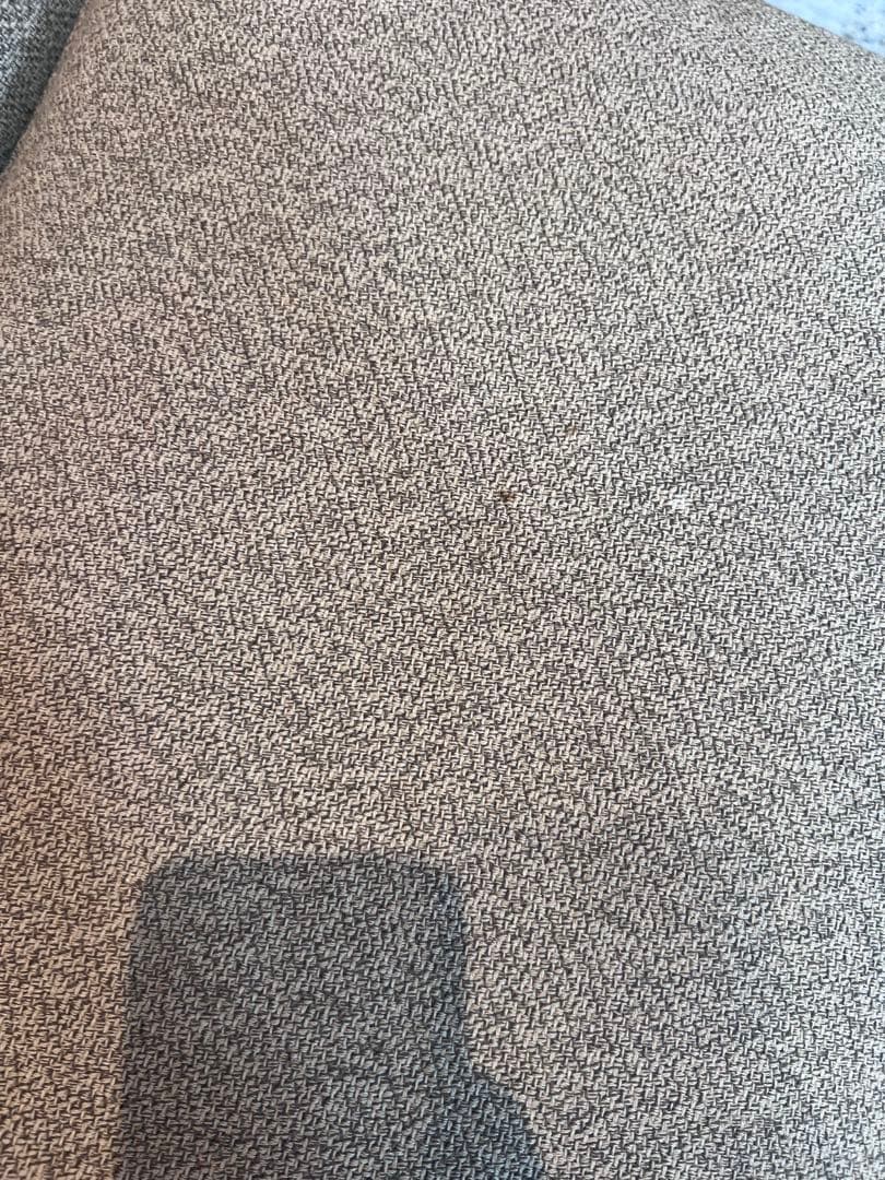 LDK　無印良品/ハイバックリクライニングソファ＆オットマン付き