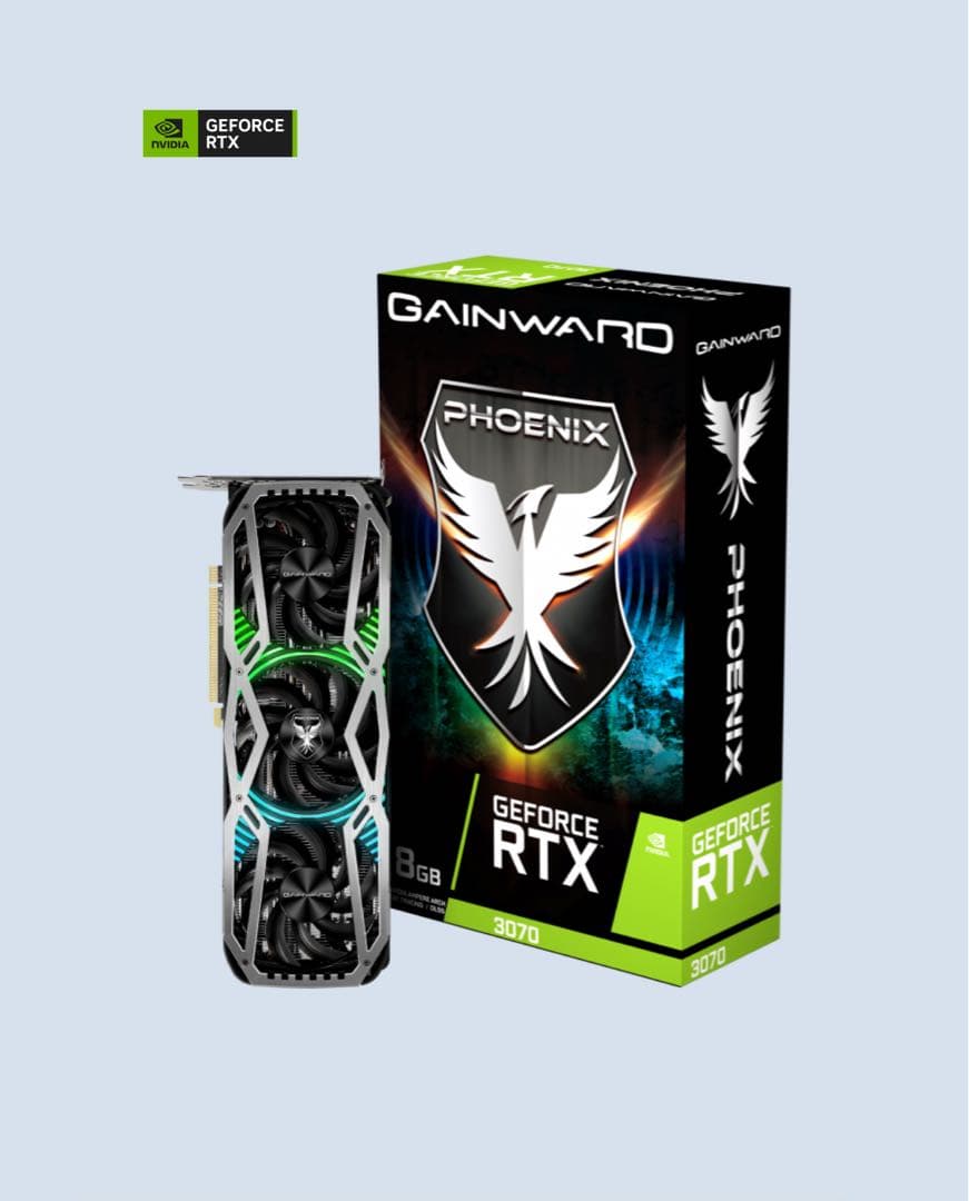 グラフィックボード・グラボ・ビデオカード GAINWARD PHOENIX GeForce RTX 3070