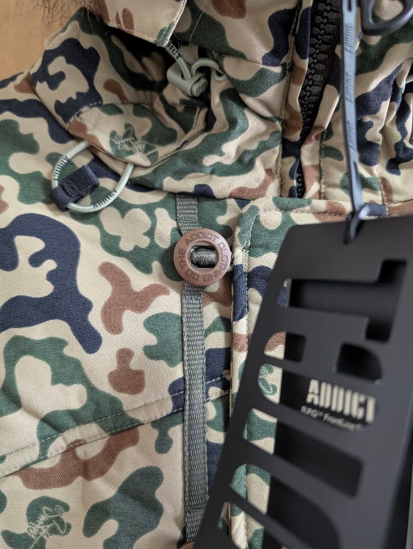 未使用 ADDICT 迷彩柄 ミリタリージャケット M
