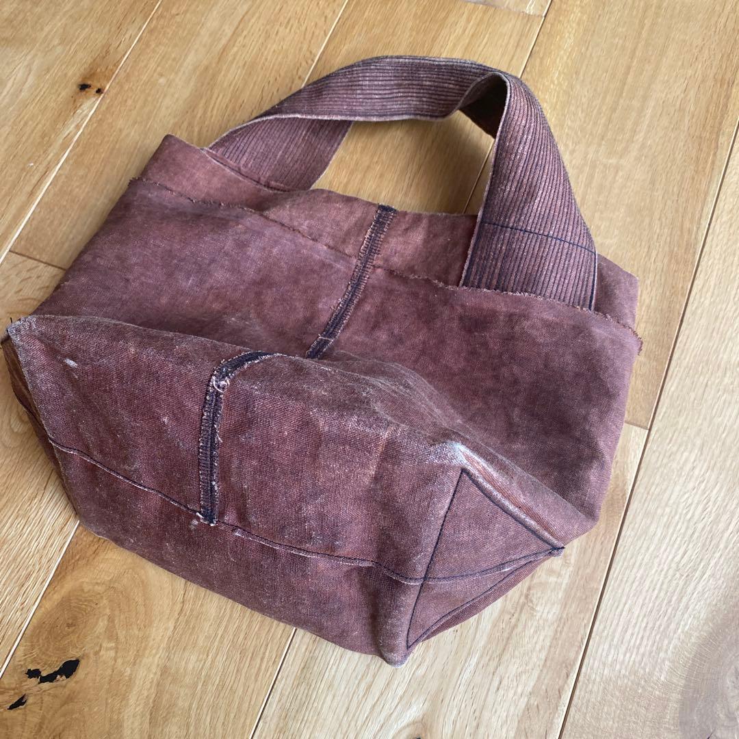 yurukuru 柿渋染め　バック　ブラウン