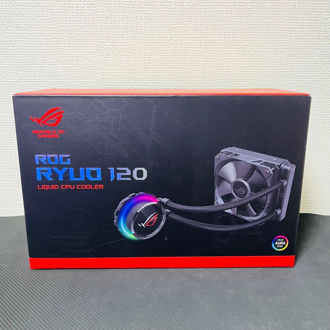 ASUS オールインワン型水冷ユニット CPUクーラー ROG RYUO 120