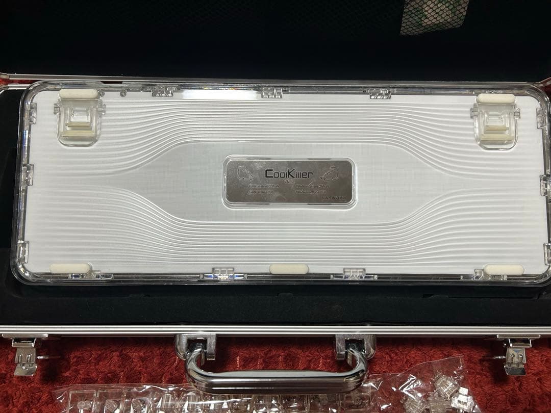 YUNZII CoolKiller CK9 透明キーボード　ホッキョクグマ