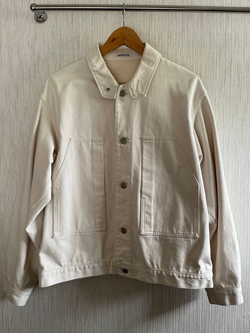 【AURALEE/オーラリー】HARD TWIST デニムブルゾン