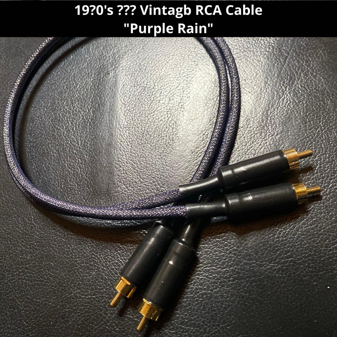 ビンテージ rcaケーブル　???×WE \