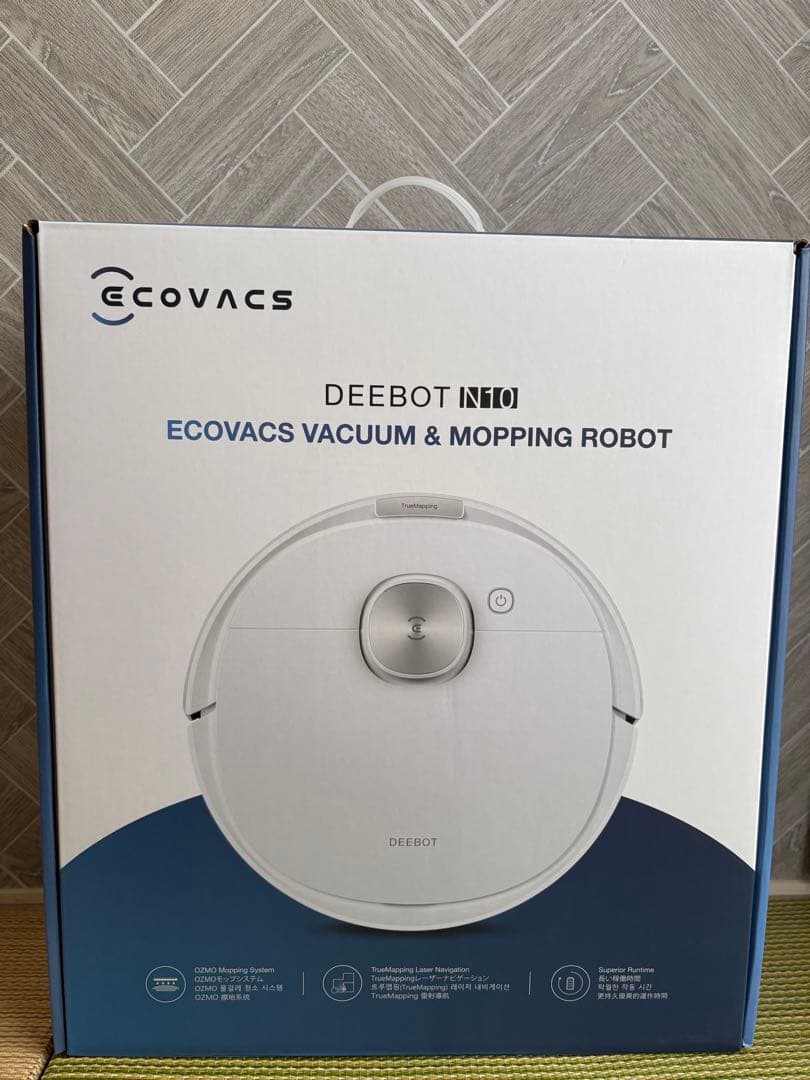 ECOVACS DEEBOT N10 ロボット掃除機 本体　DBX41