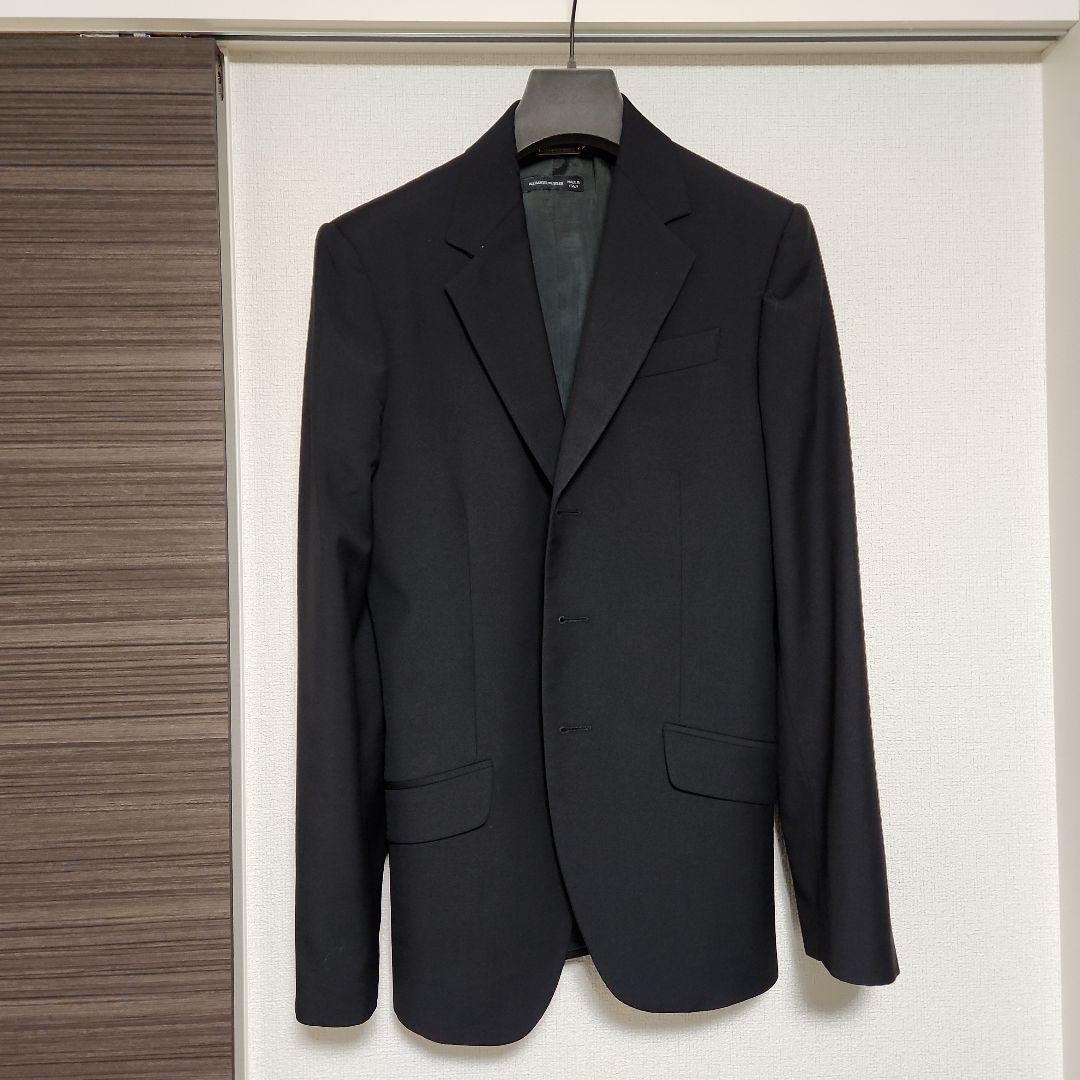 ALEXANDER MCQUEEN ブラック スーツセットアップ 44