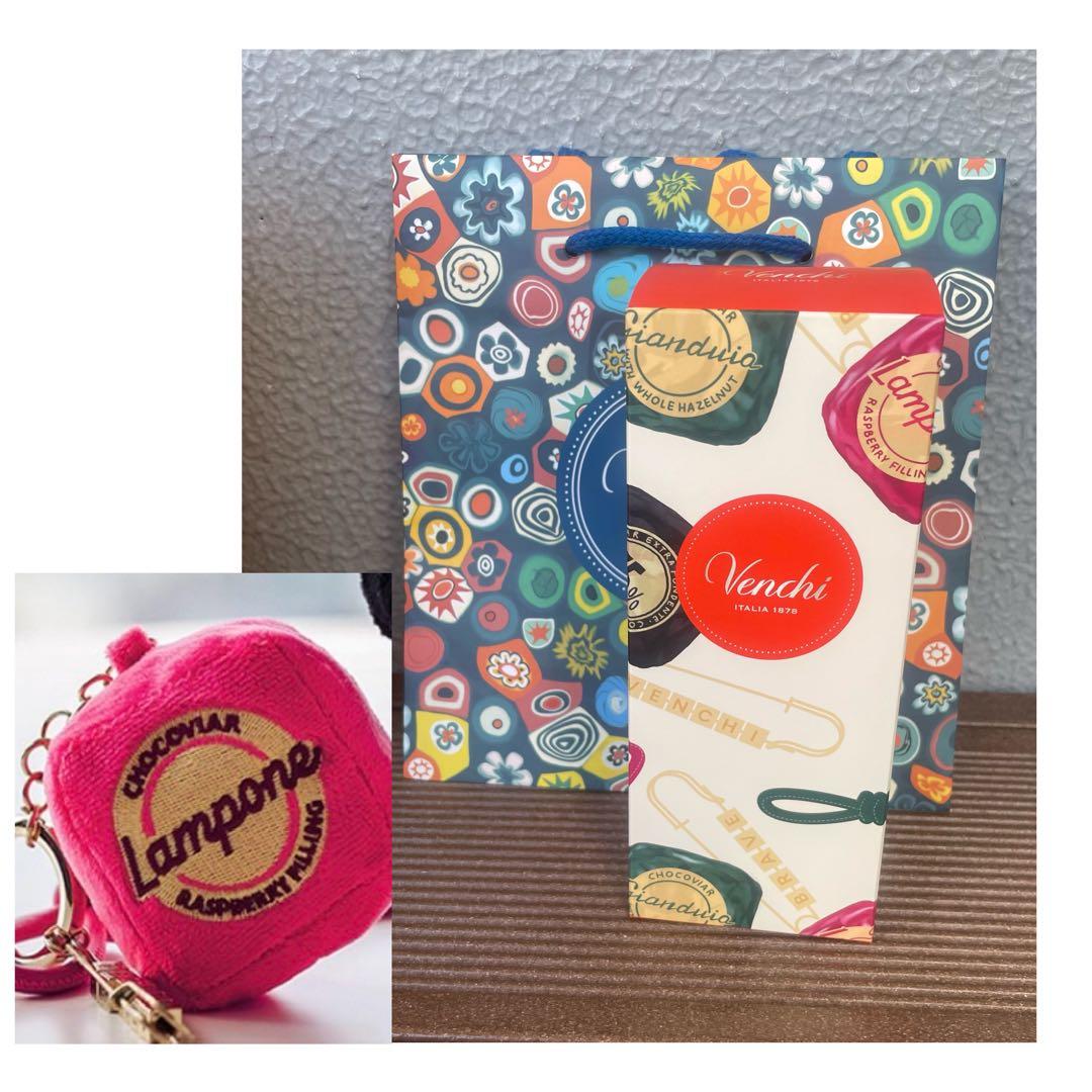 【新品未開封】Venchi ヴェンキ ラズベリー チャーム ショッパー付