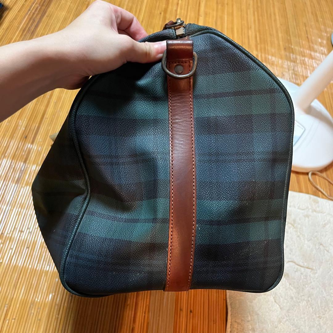 RALPH LAUREN ラルフローレン ボストンバッグ 2way チェック