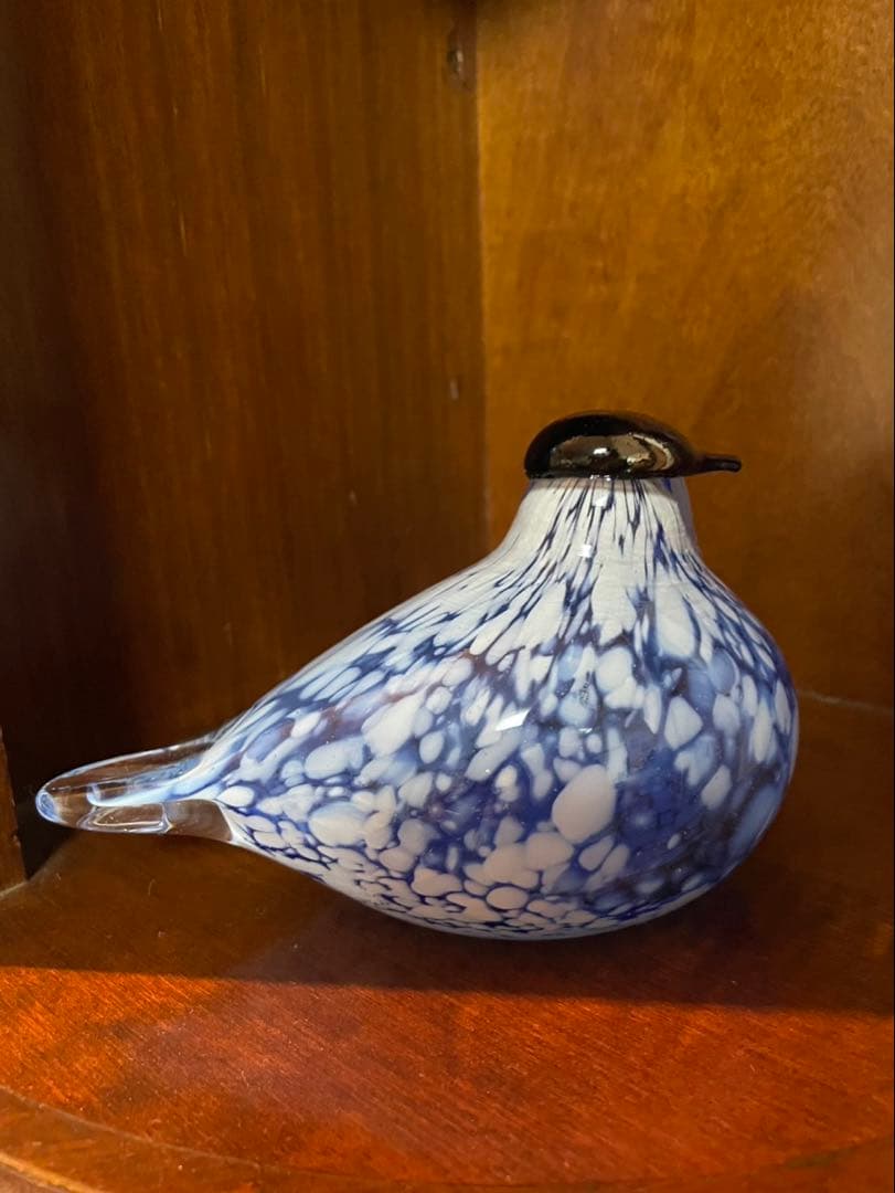 イッタラ　鳩　ガラス細工　フィンランド