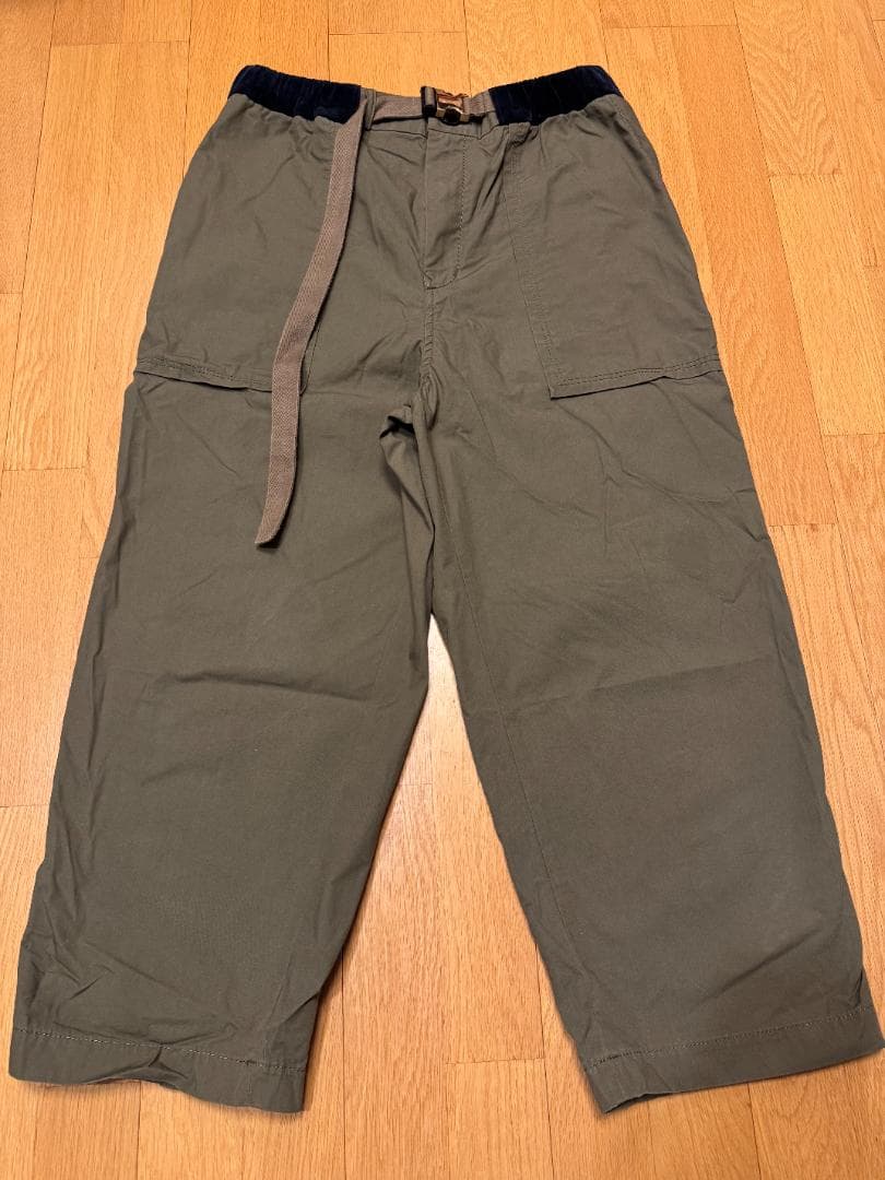 サイズ 3 Sacai 19AW OXFORD PANTS CLOPPED