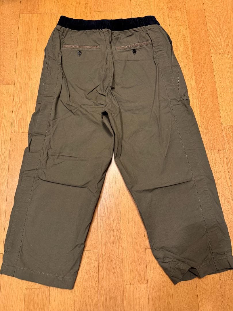 サイズ 3 Sacai 19AW OXFORD PANTS CLOPPED