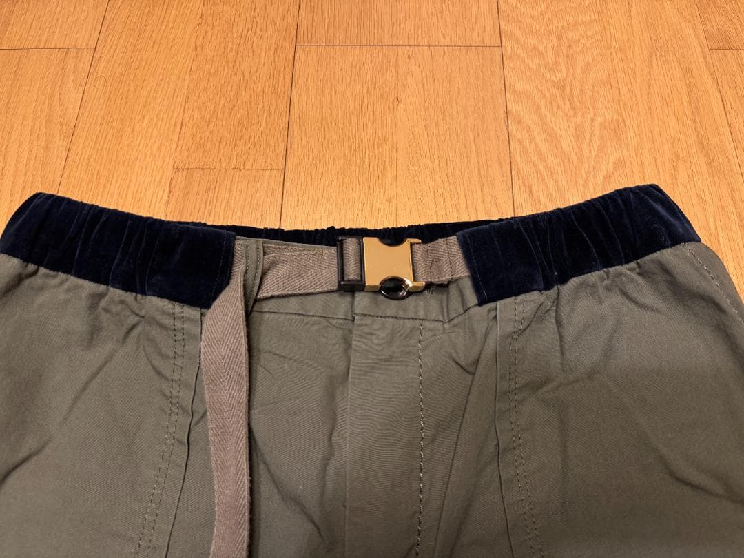 サイズ 3 Sacai 19AW OXFORD PANTS CLOPPED