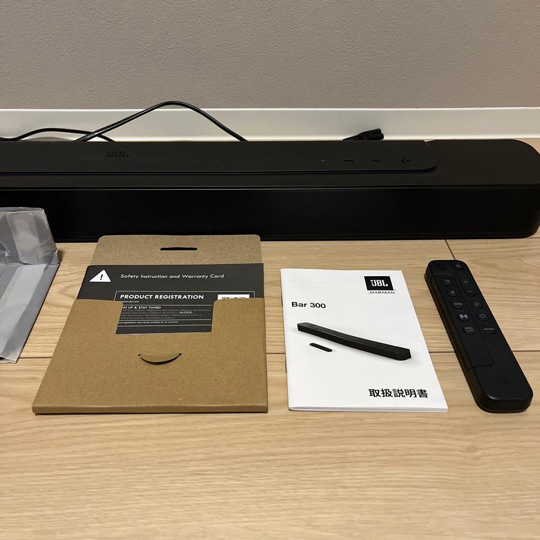 JBL サウンドバー BAR 300 3Dサラウンド Wi-Fi対応 260W