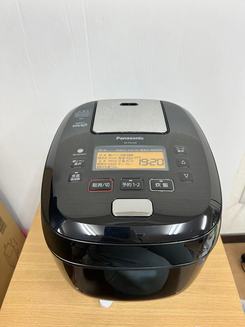 Panasonic IHジャー炊飯器 SR-PA109（2019年製）
