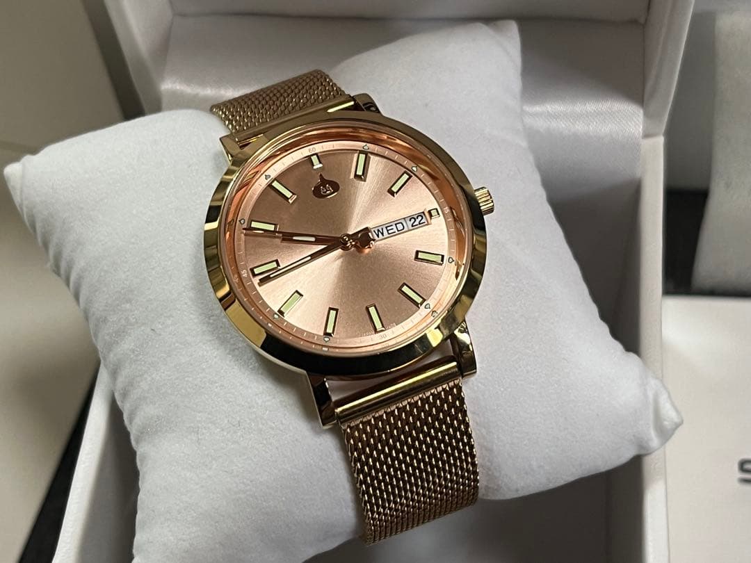 限定品 ドラゴンクエスト ウォッチ ピンクゴールド 34mmモデル