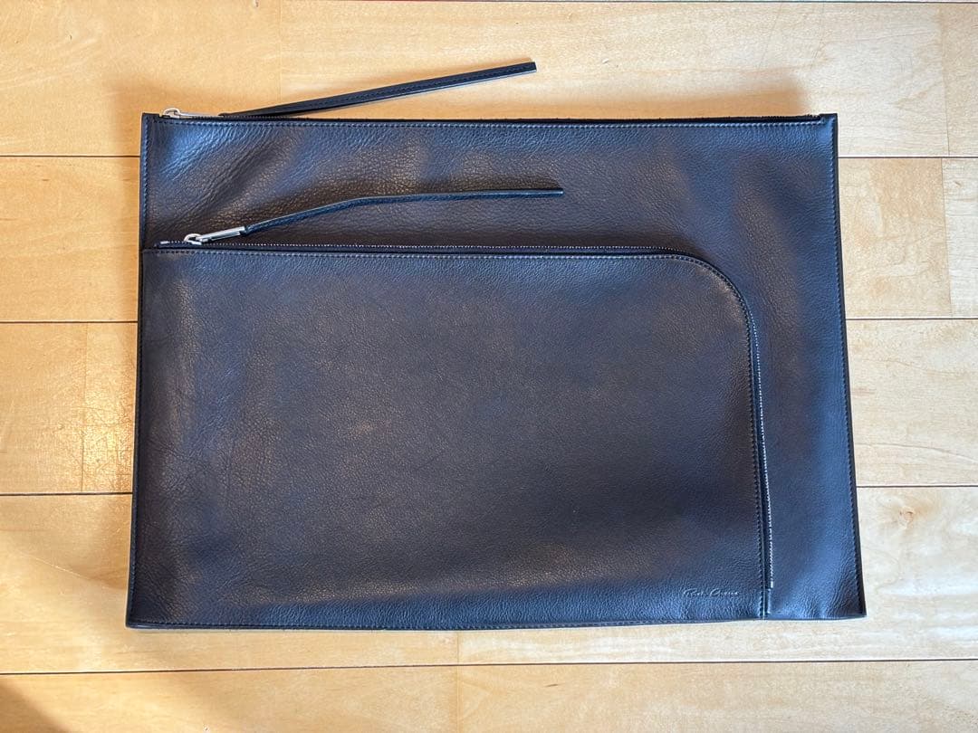Rick OwensリックオウエンスZIPPED COMPUTER POUCH