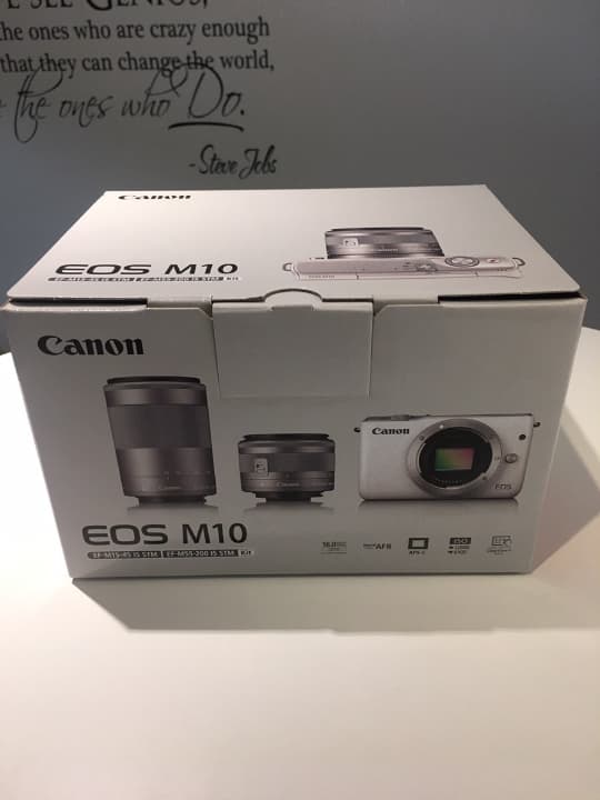 Canon ミラーレス一眼カメラ EOS M10 (グレー)