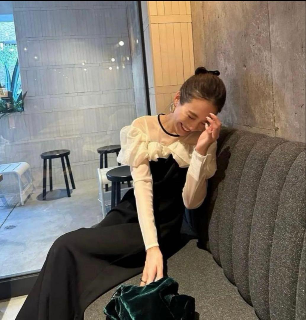 (A★ )andresd frills flare dress M