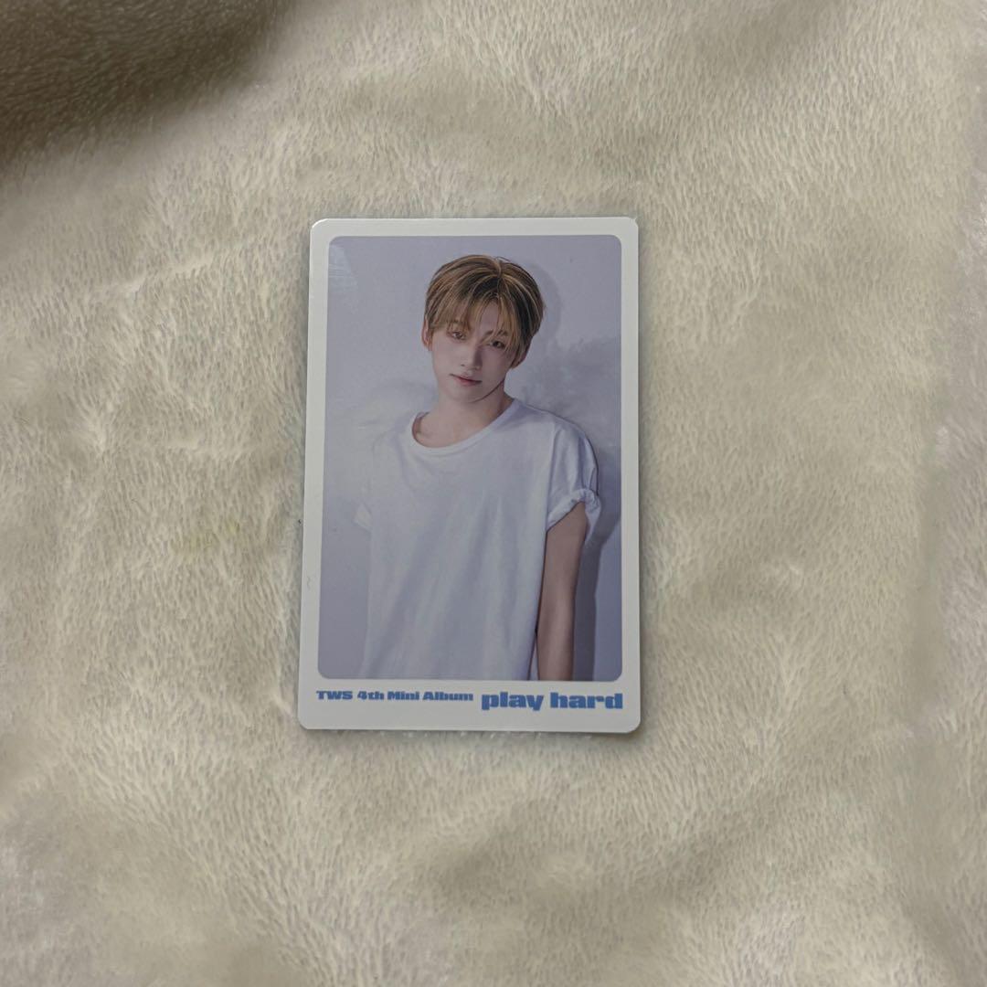 TWS ジフン トレカ タワレコ　フォトカード