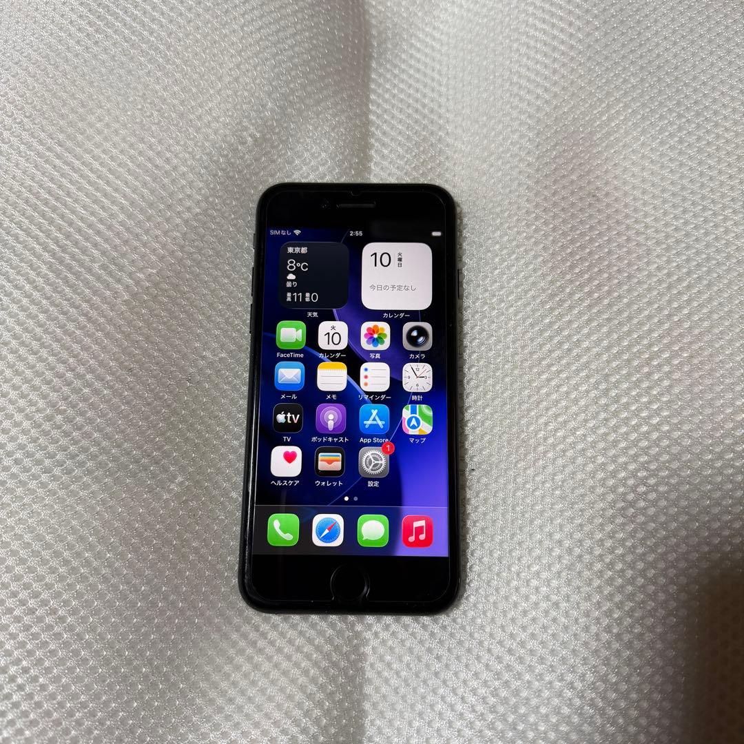 SIMフリー iPhoneSE 第3世代 128GB バッテリー100%