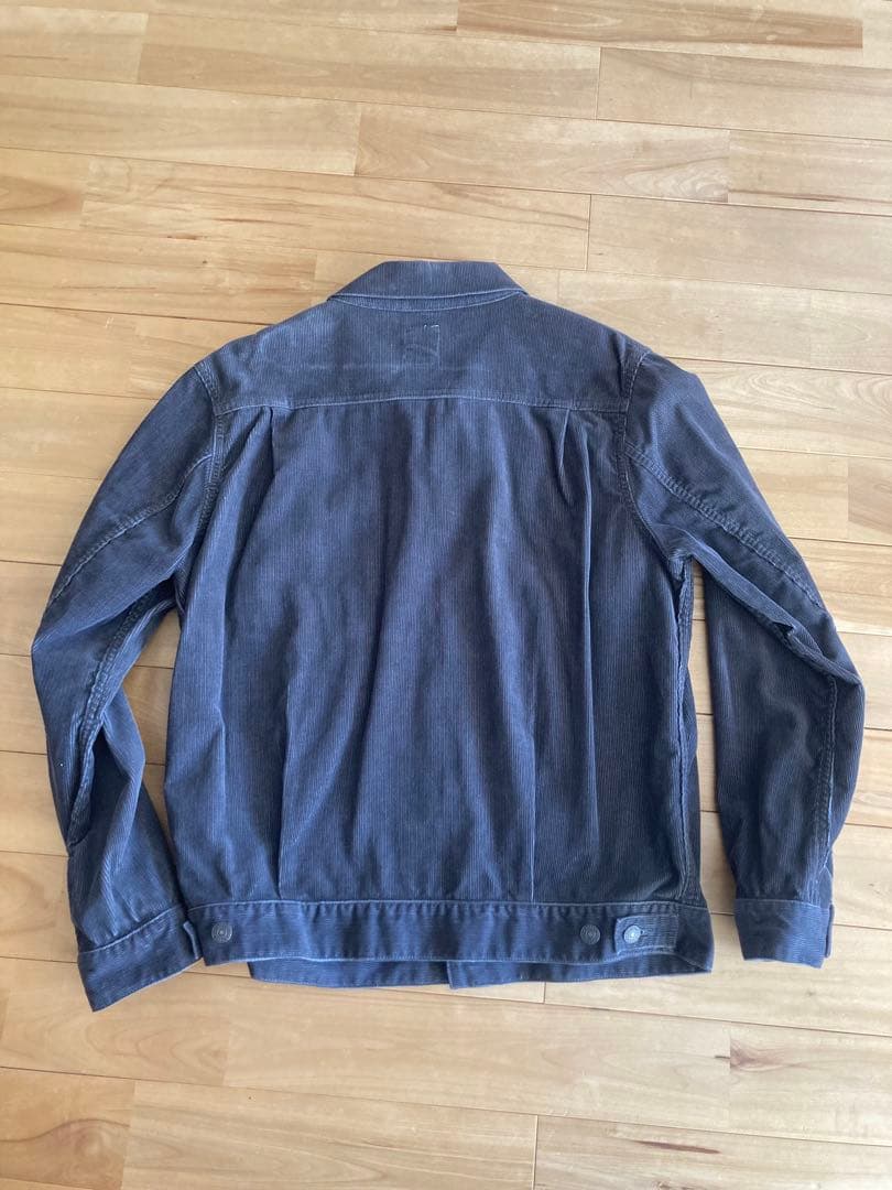 FOB FACTORY 2ndタイプ　コーデュロイジャケット チャコール