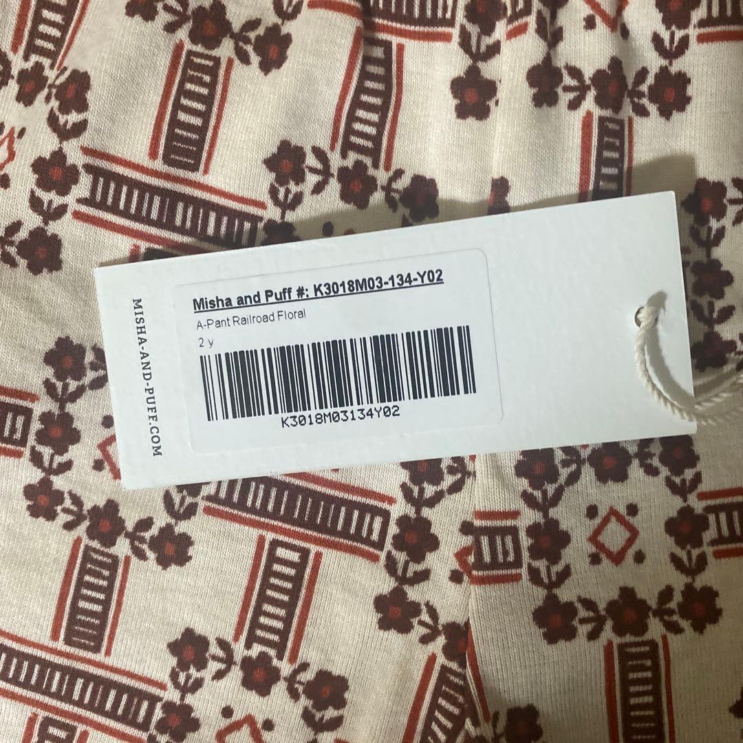ボトムス misha&puff A-Pant Railroad Floral 2y