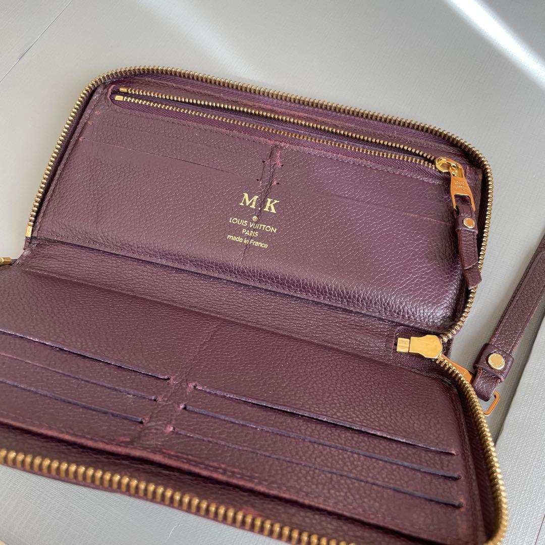 Louis Vuitton パープル 長財布