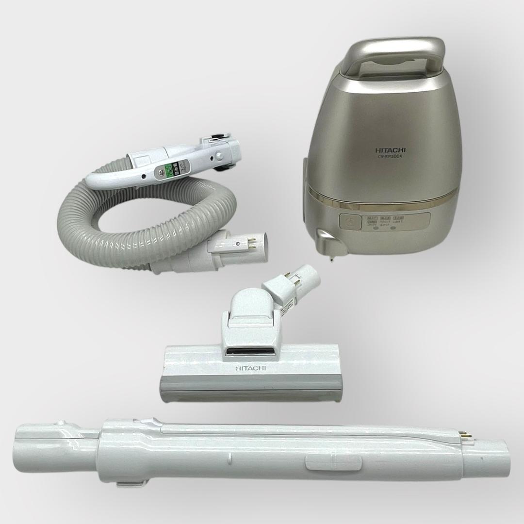 日立 掃除機 紙パック式 CV-KP300K N ライトゴールド