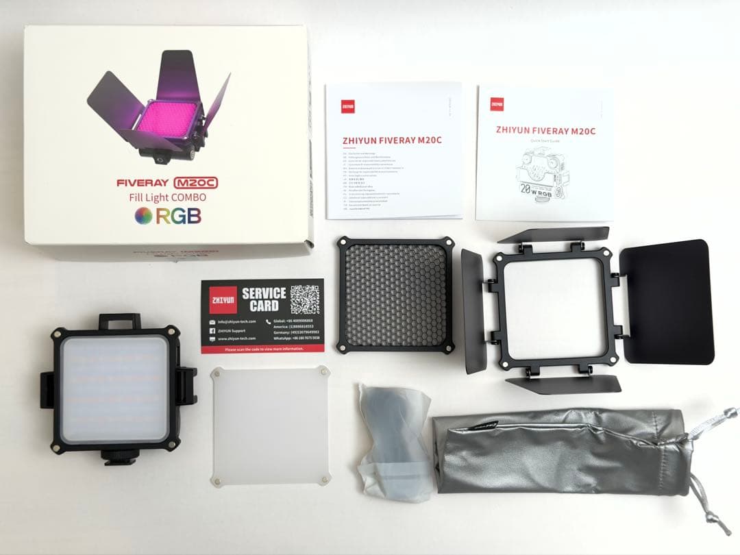 ZHIYUN FIVERAY M20C COMBO RGB LEDライト 20W