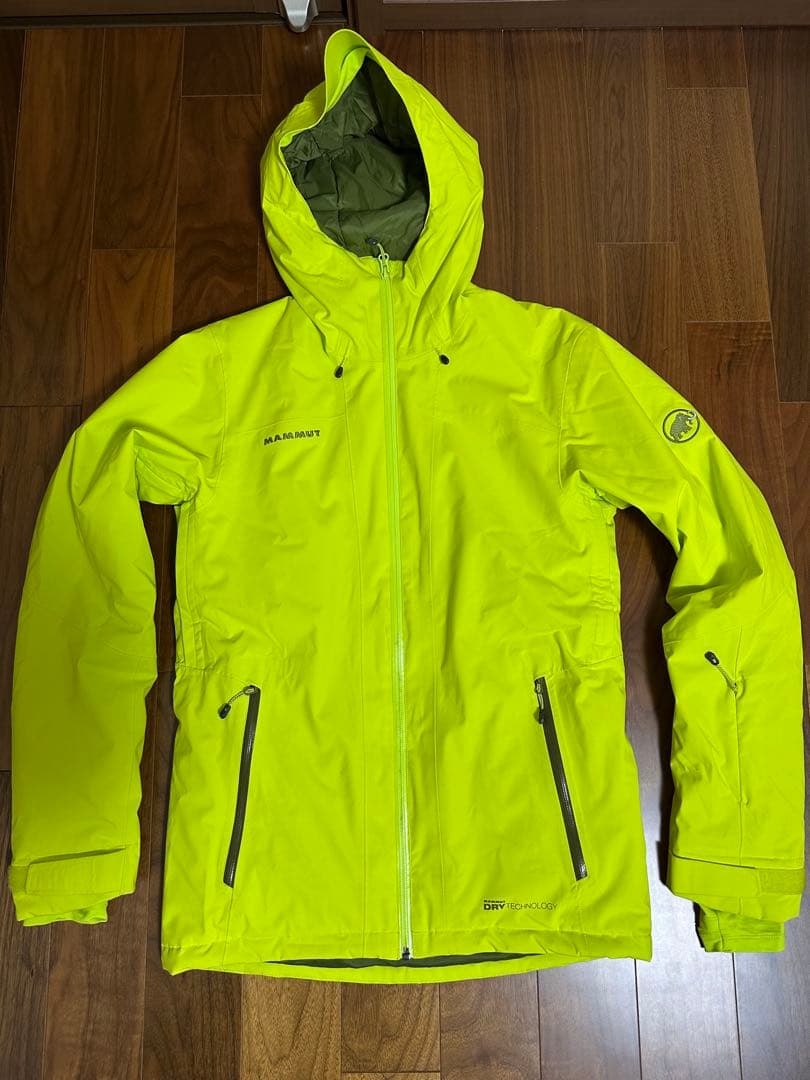 MAMMUT 蛍光イエロー スノーウェア