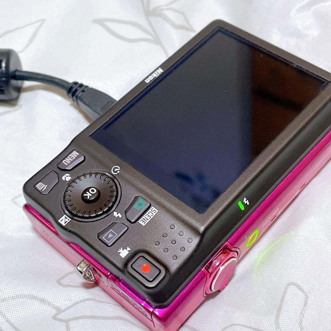 Nikon COOLPIX S6200 ピンク 動作不良あり