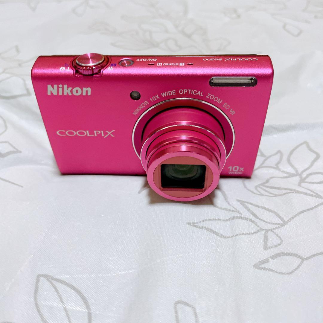 Nikon COOLPIX S6200 ピンク 動作不良あり