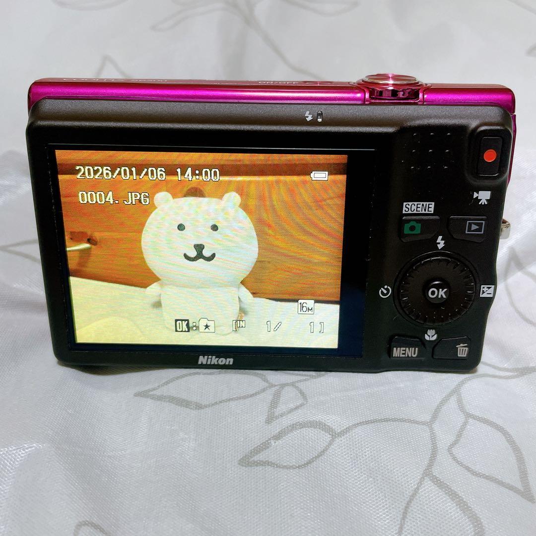 Nikon COOLPIX S6200 ピンク 動作不良あり