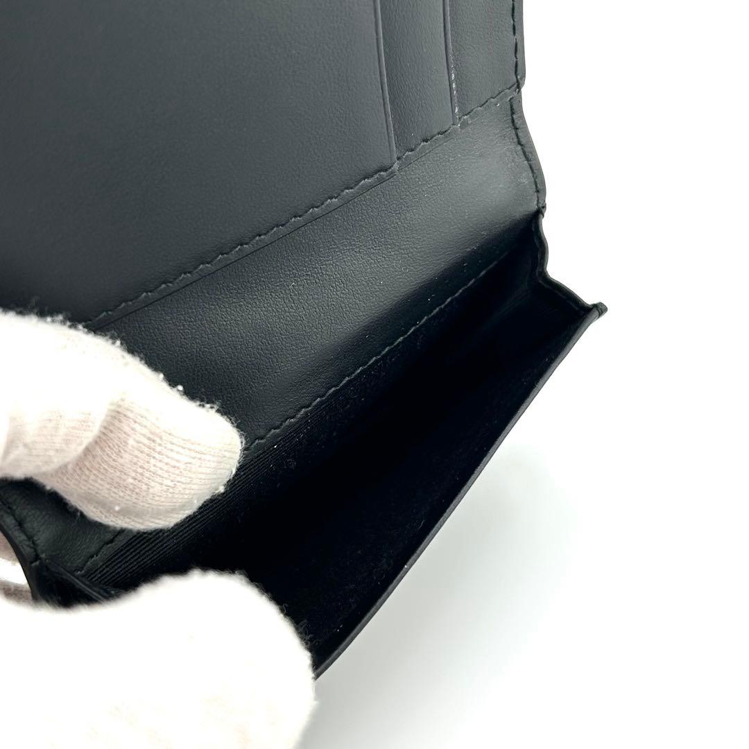 ✨極美品✨　バーバリーロンドン　名刺入れ　カードケース　エンボスチェック　レザー