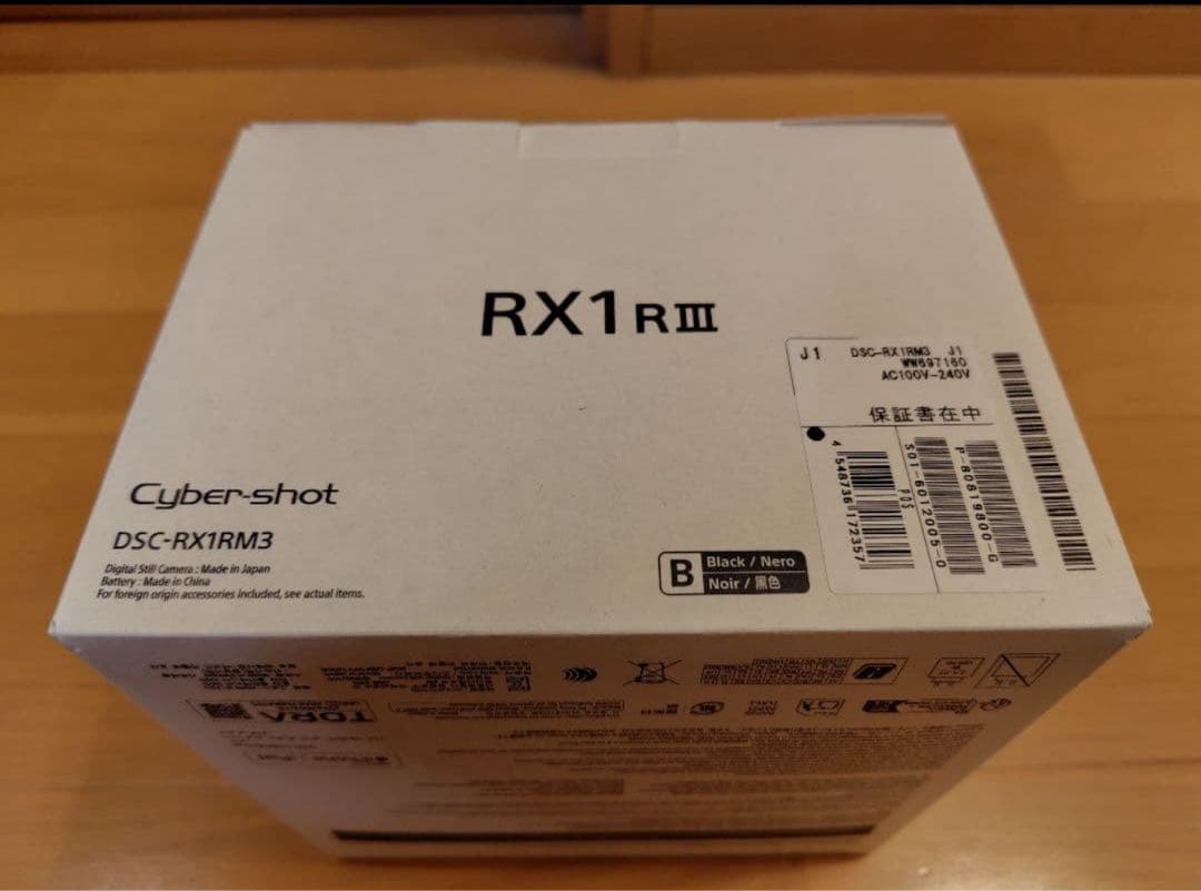 サイバーショット DSC-RX1RM3 多言語対応可能