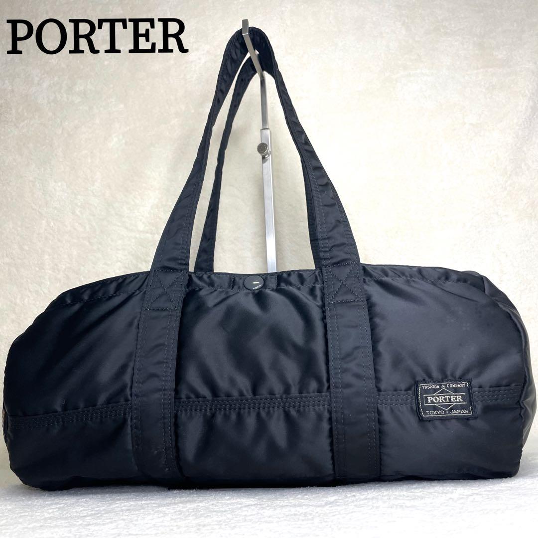 PORTER ポーター タンカー ドラムバッグ ミニボストン ブラック 黒