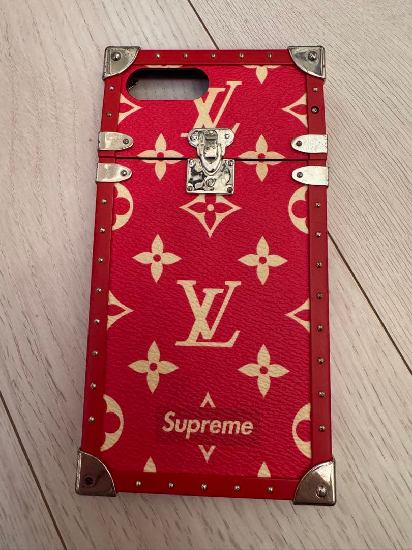 Louis Vuitton Supreme iPhoneケース