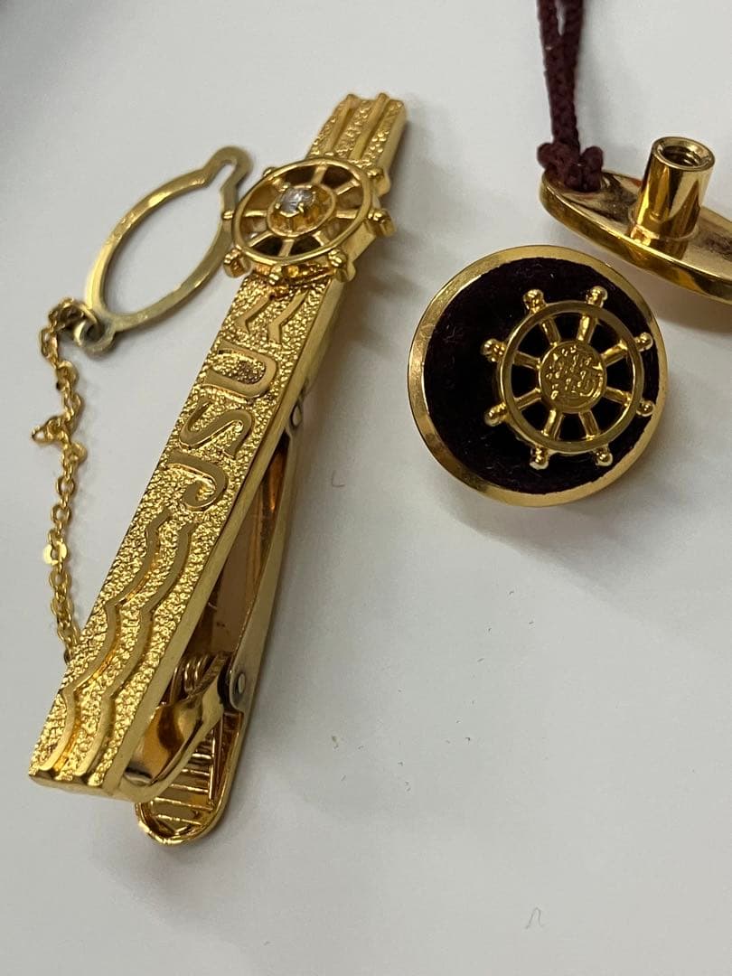 海員特別功労賞　タイピンセット