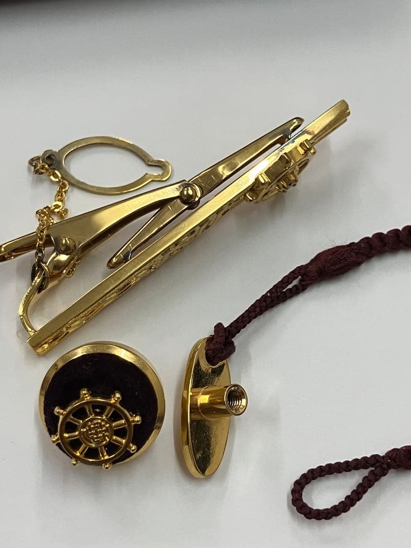 海員特別功労賞　タイピンセット