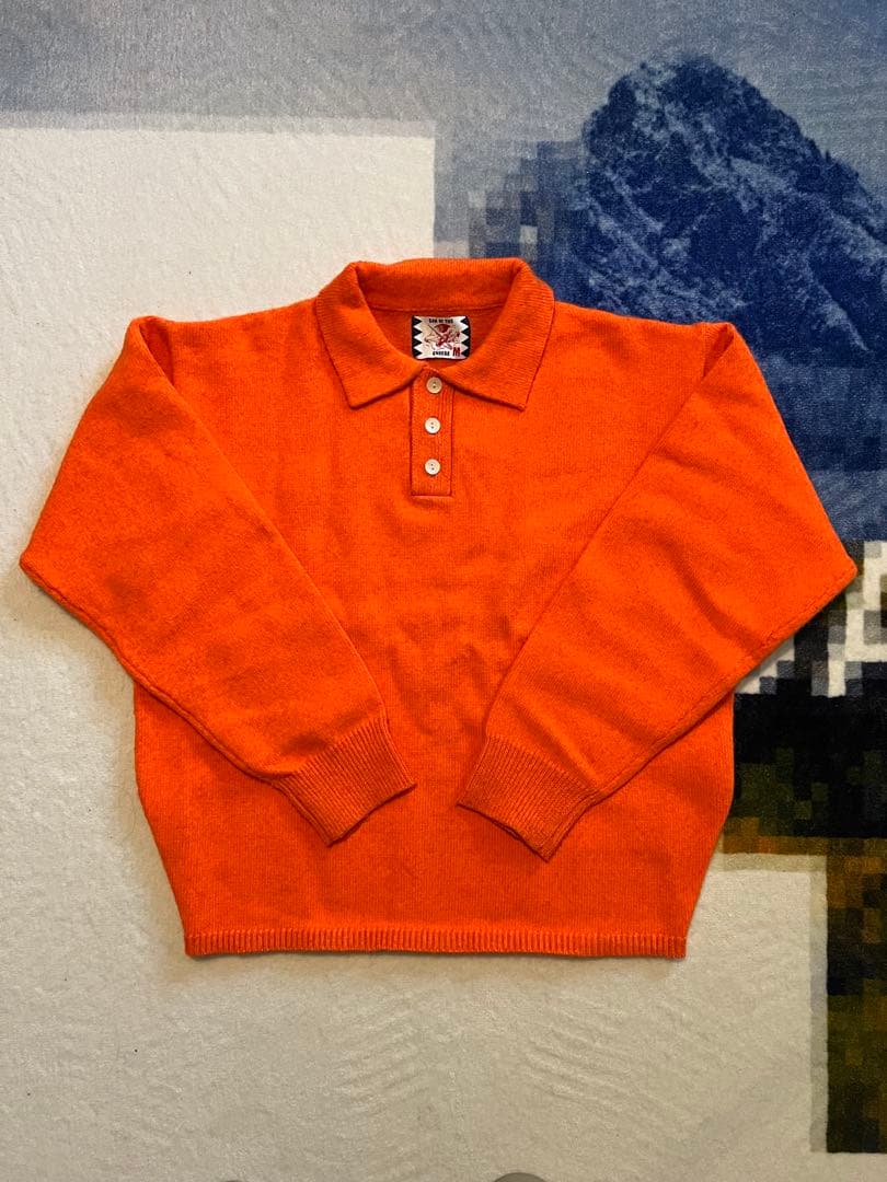 SON OF THE CHEESE オレンジ ポロニット M