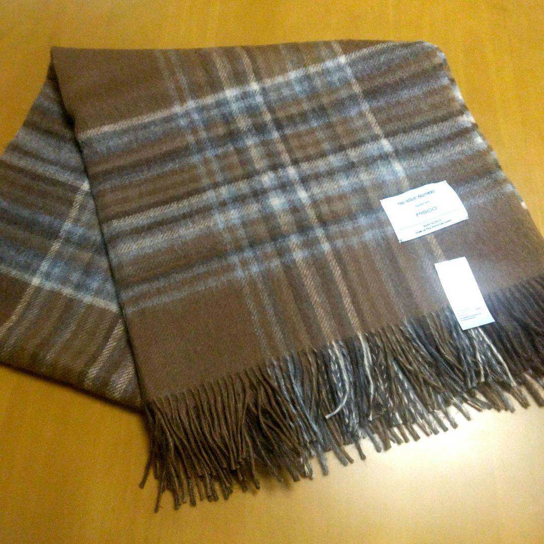 【mina】THE INOUE BROTHERS アルパカ100%ストール