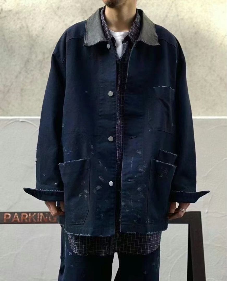 ジャケット・アウター 25SS ANCELLM WISM DUCK COVERALL JACKET