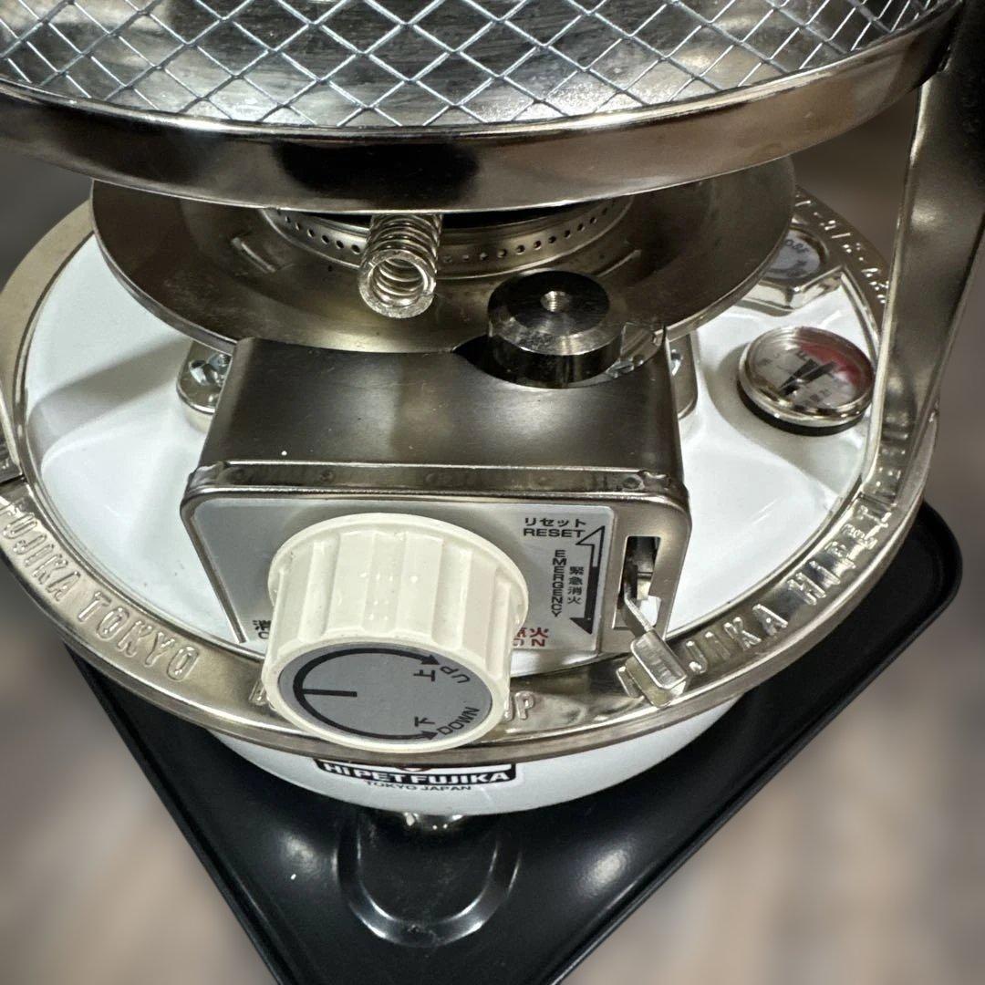 【美品】フジカハイペット ホワイト 反射板付 ケース・五徳・説明書付