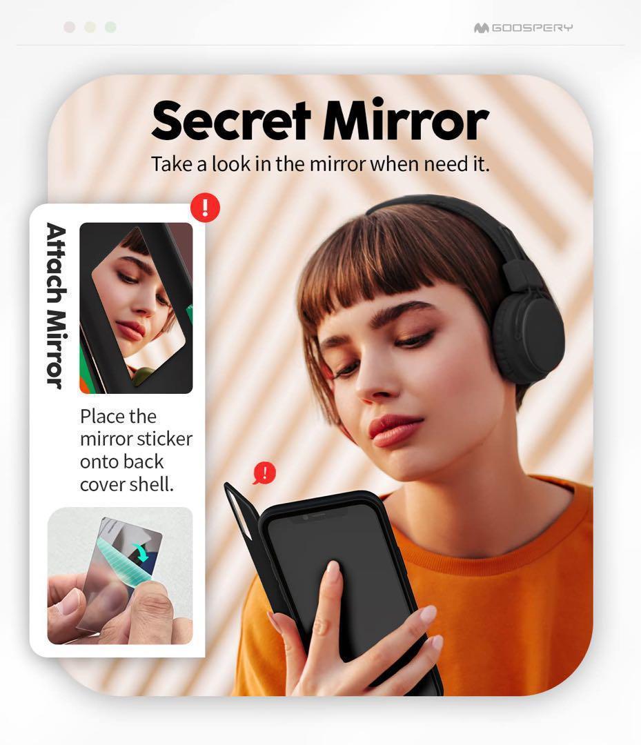 Goospery iPhone 11 ケース 背面 カード 収納 マグネット式