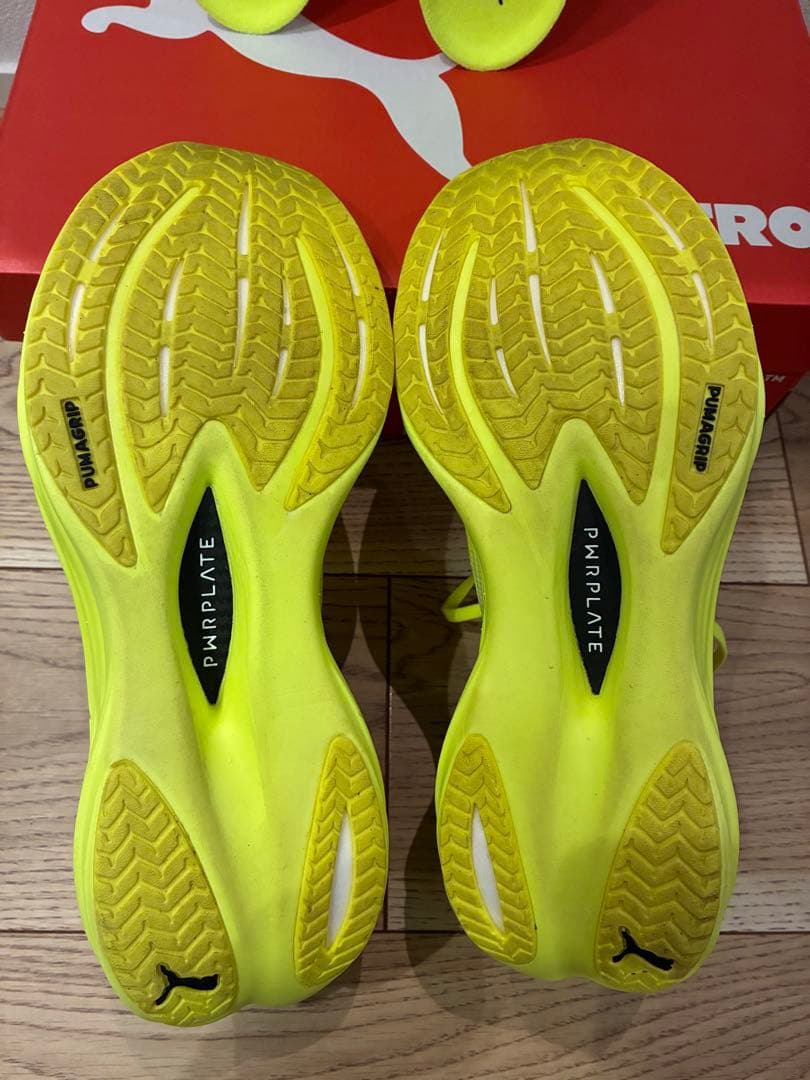 PUMA プーマ ディヴィエイトニトロ3 イエロー 26.5cm