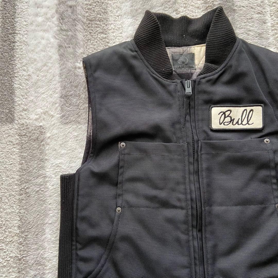 BULL ORIGINAL ダブルジップ コーデュラ ベスト Lサイズ