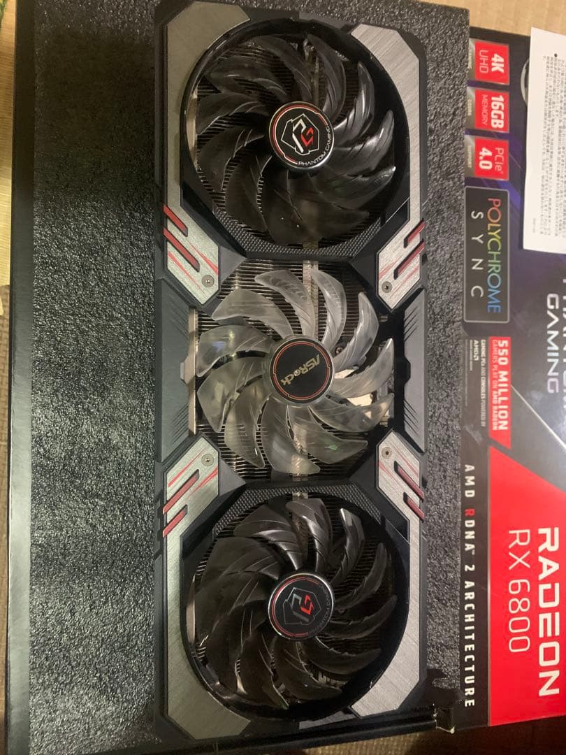 ASRock Radeon RX 6800 16GB グラフィックボード