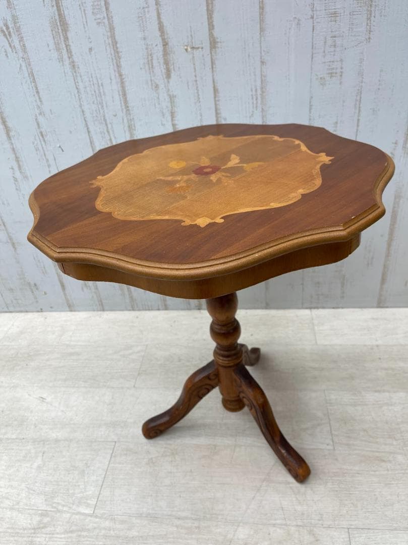 象嵌 サイドテーブル コーヒーテーブル 花台 飾り台 ローテーブル インテリア